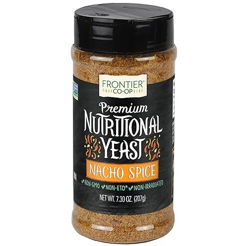 Frontier Nacho Spice Nutritional Yeast, 7.3 Oz