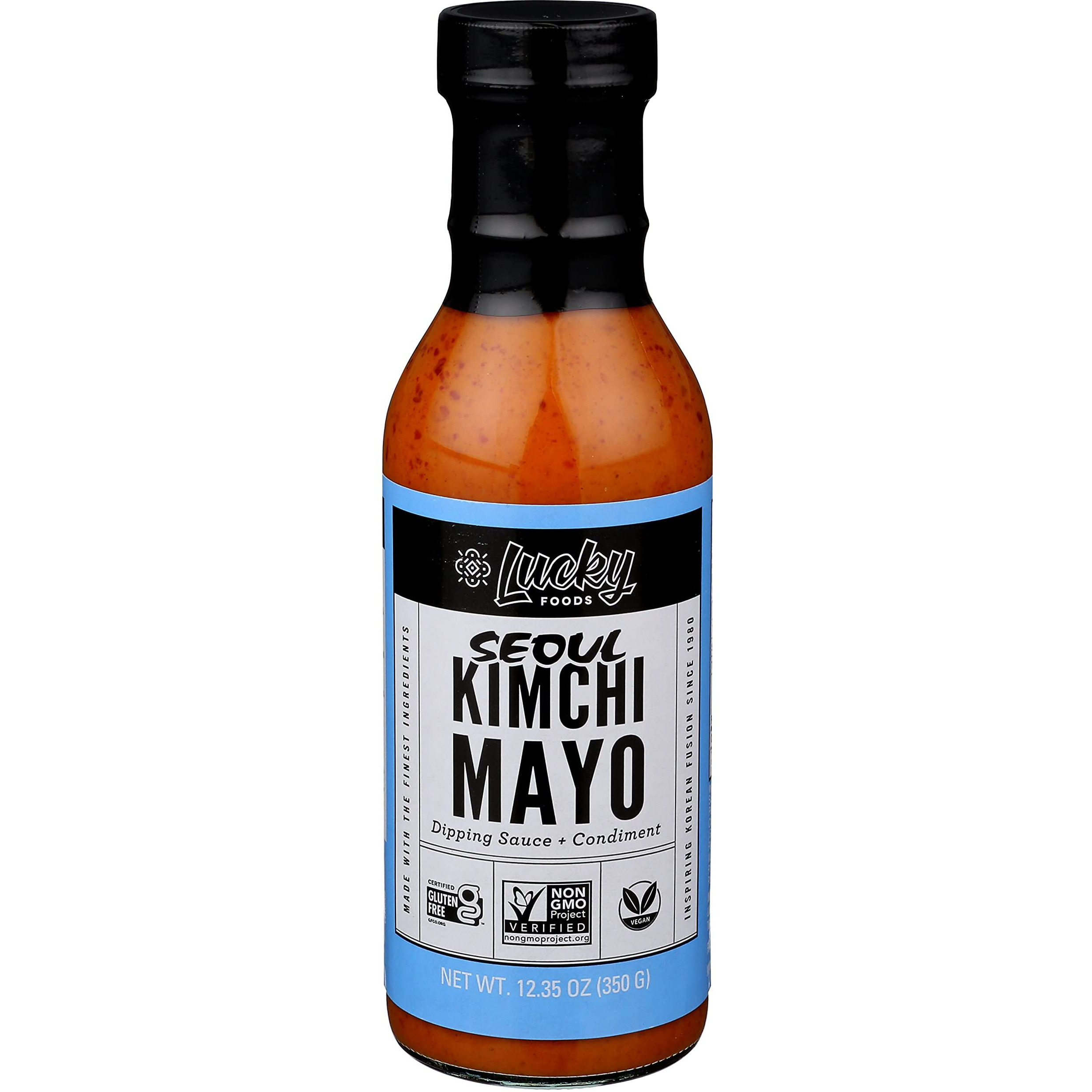 Lucky Foods Seoul Kimchi Mayo, Gluten Free / Non Gmo, 12.35 Oz