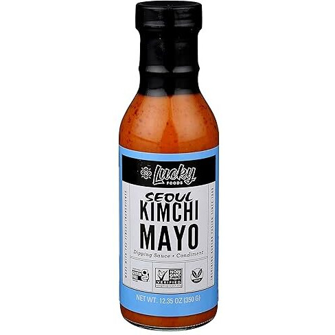 Lucky Foods Seoul Kimchi Mayo, Gluten Free / Non Gmo, 12.35 Oz