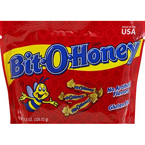 Pearsons Bit O Honey Honey Chewy Candy Pieces Rectangle Bit O Honey 11.5 Oz - 0077290774001