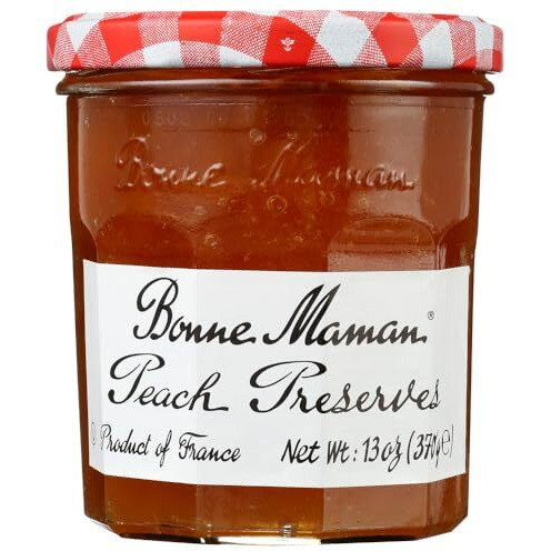 Bonne Maman Peach Preserves, 13-Ounce Jars (Pack Of 6)