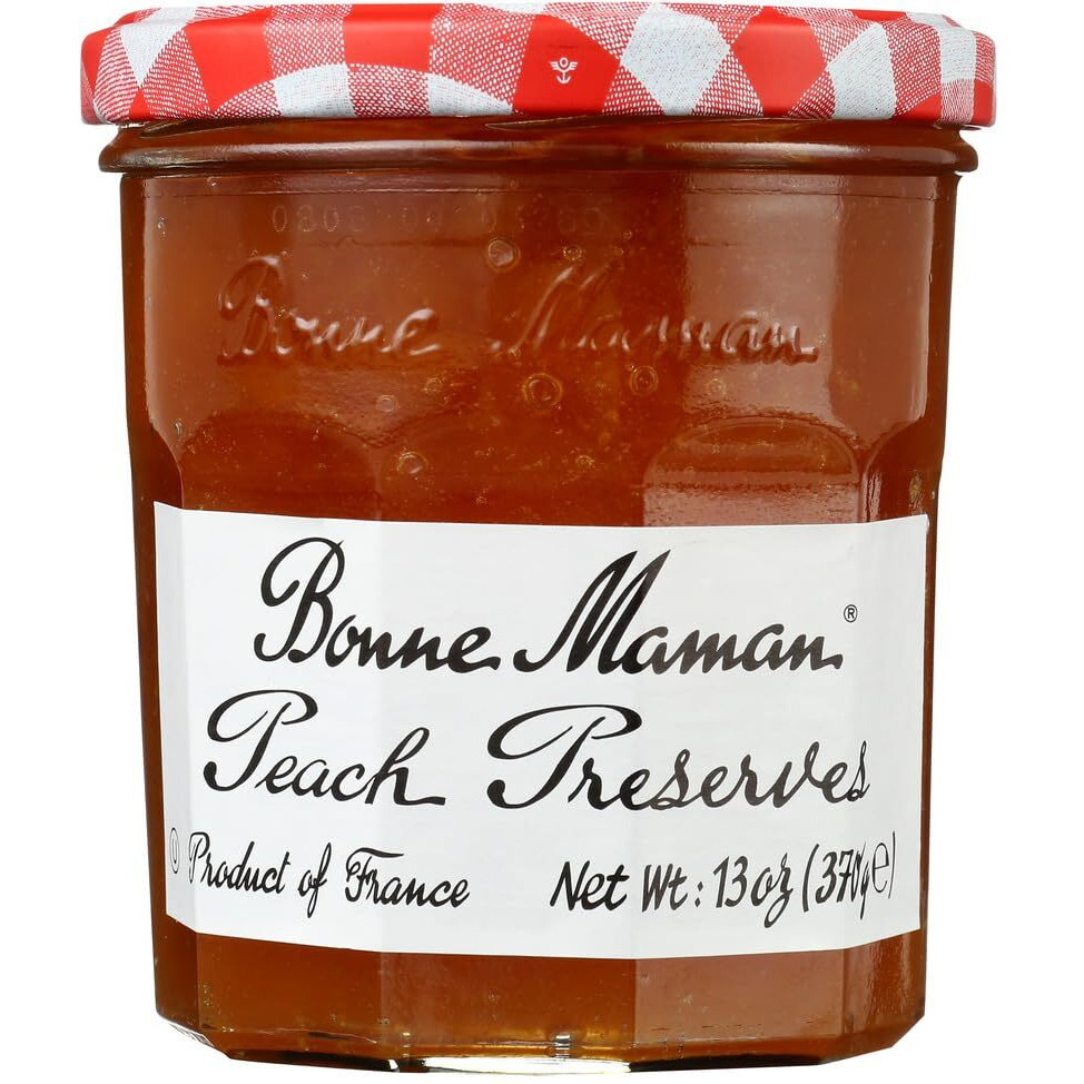 Bonne Maman Peach Preserves, 13-Ounce Jars (Pack Of 6)