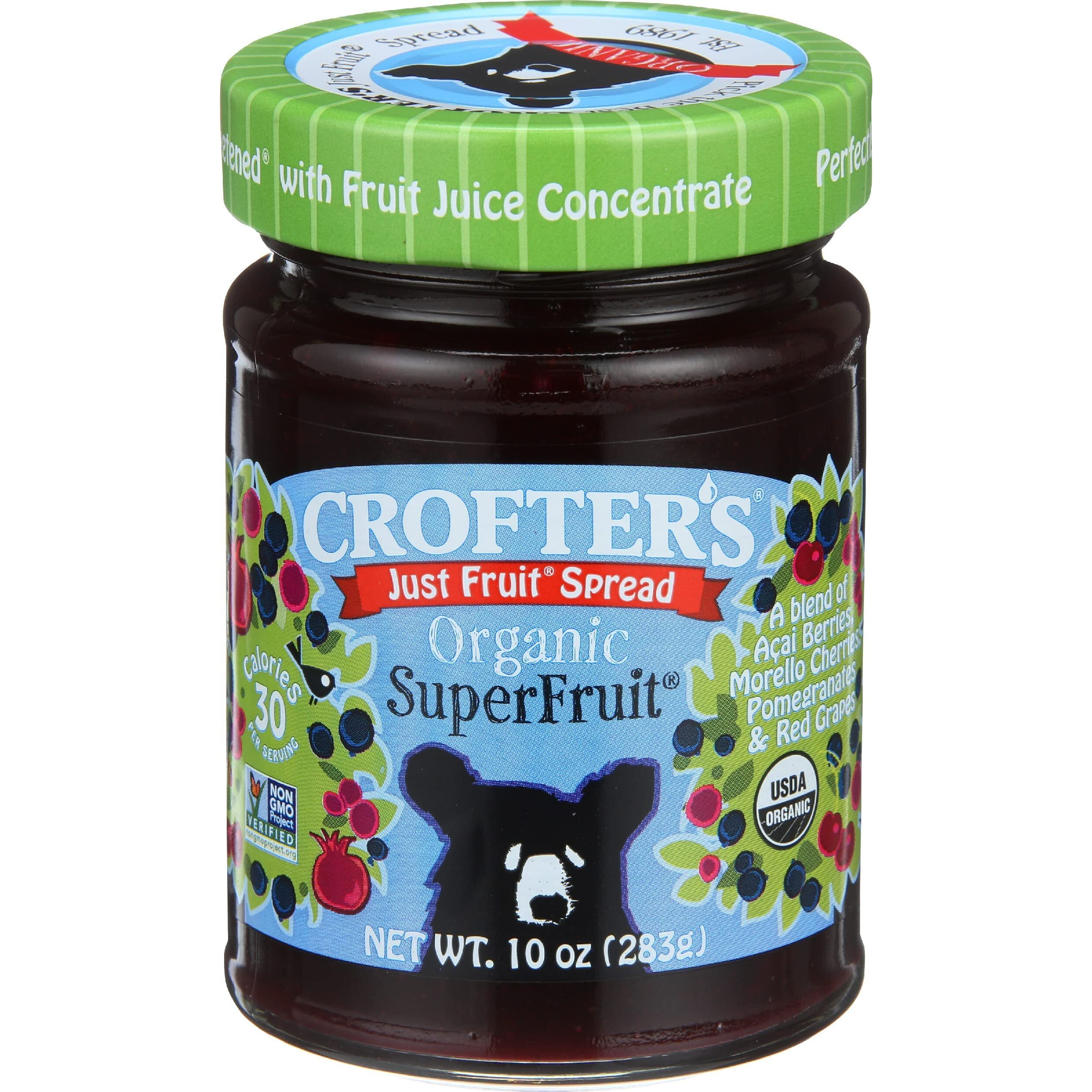 Crofters Organic Superfruit Spread, 10 Oz