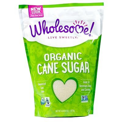 Wholesome Sweeteners Sugar, Og, Ft, 64-Ounce