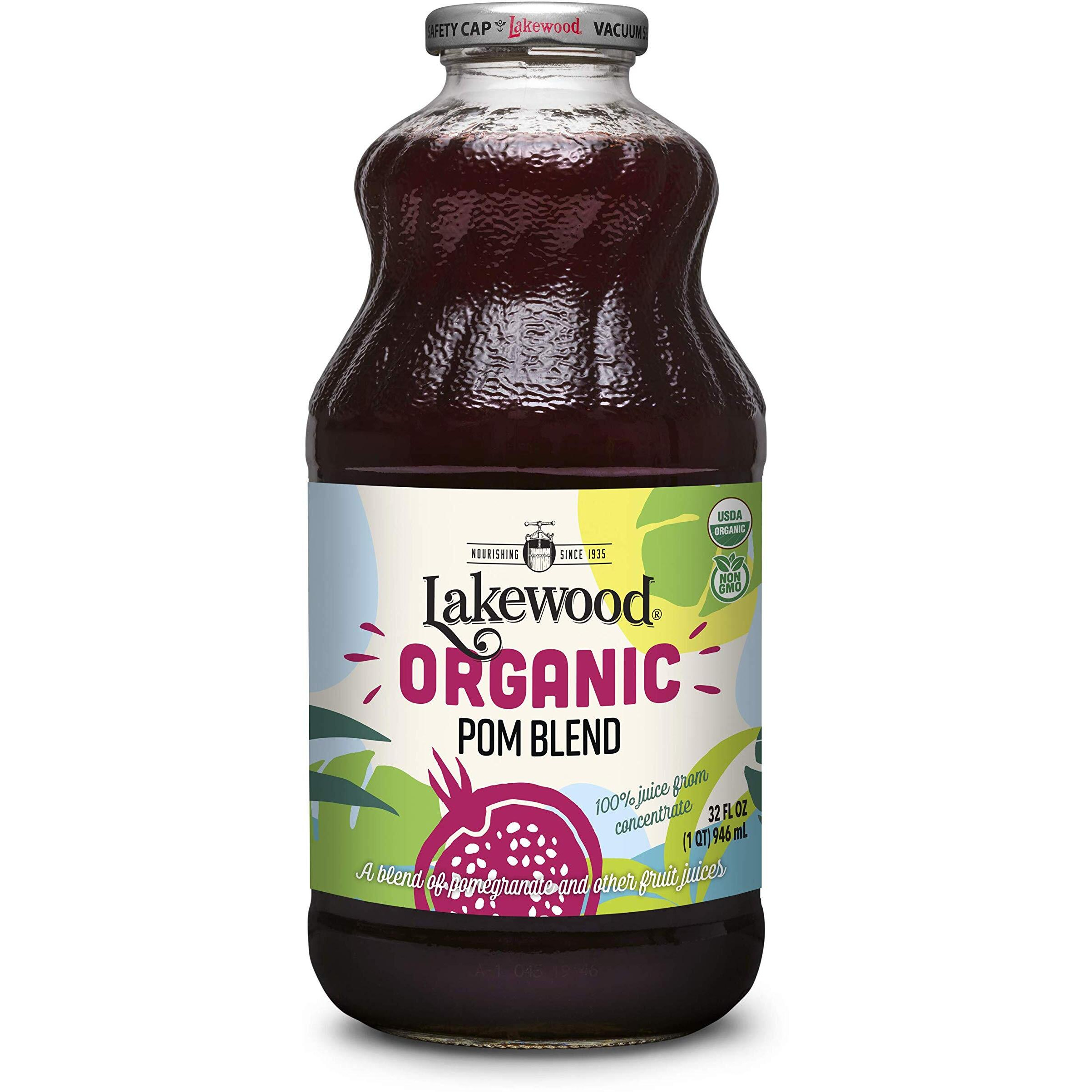 Lakewood Organic Pomegranate Blend 32 Fl Oz (Pack Of 6)