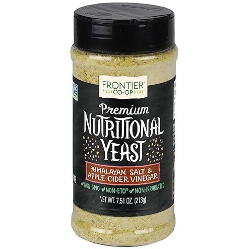 Frontier Salt & Vinegar Nutritional Yeast, 7.51 Oz