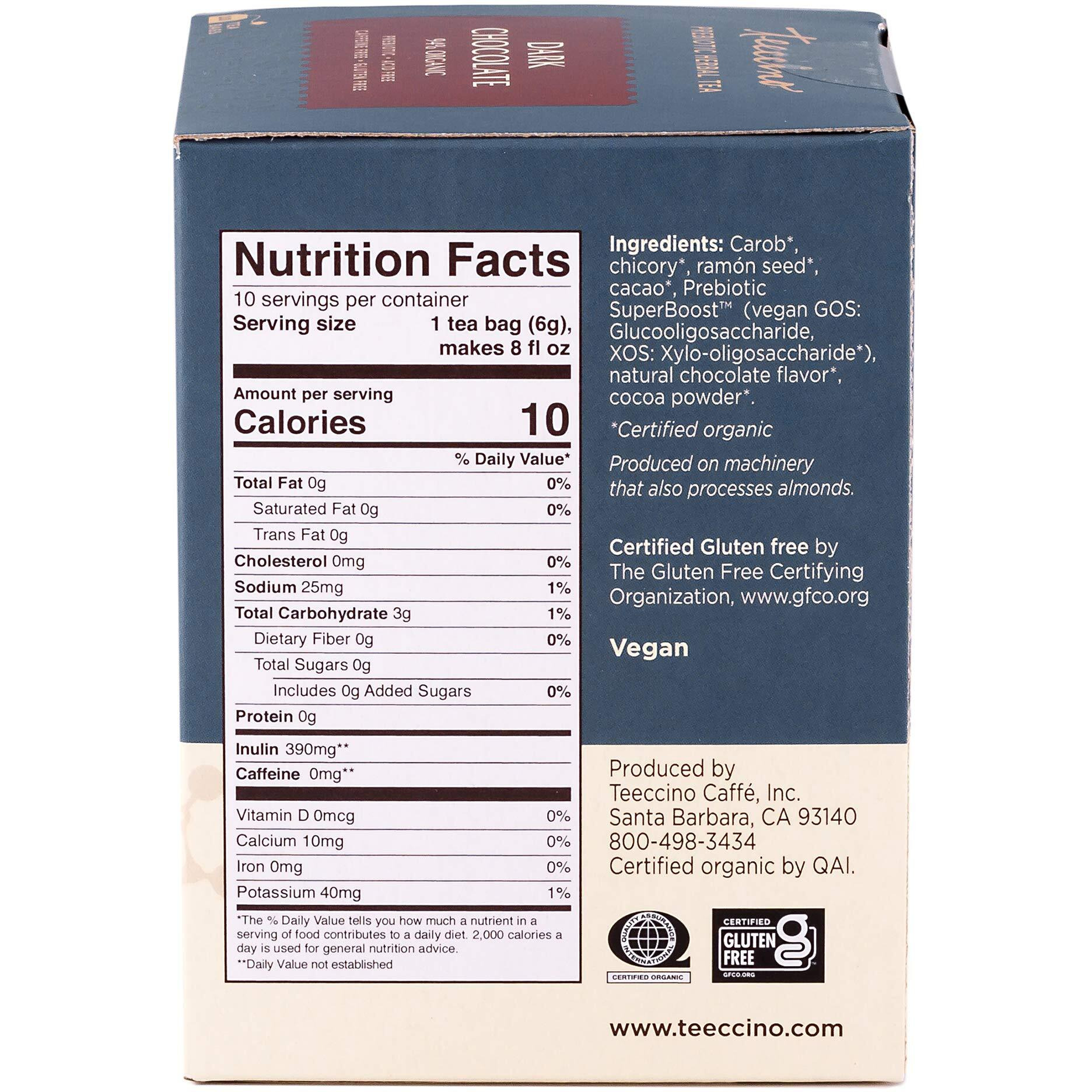 Og3 Teec Dark Choc Tea ( 6 X 10 Bag  )