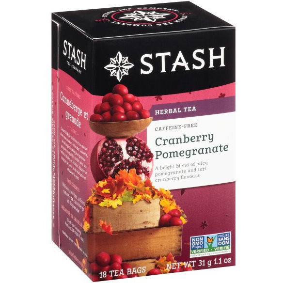 Stash Cranbry/Pom Tea ( 6 X 18 Bag  )