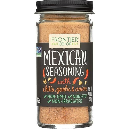 Frontier Seasoning Blends Salt-Free Mexican Seasoning, 2-Ounce Bottle