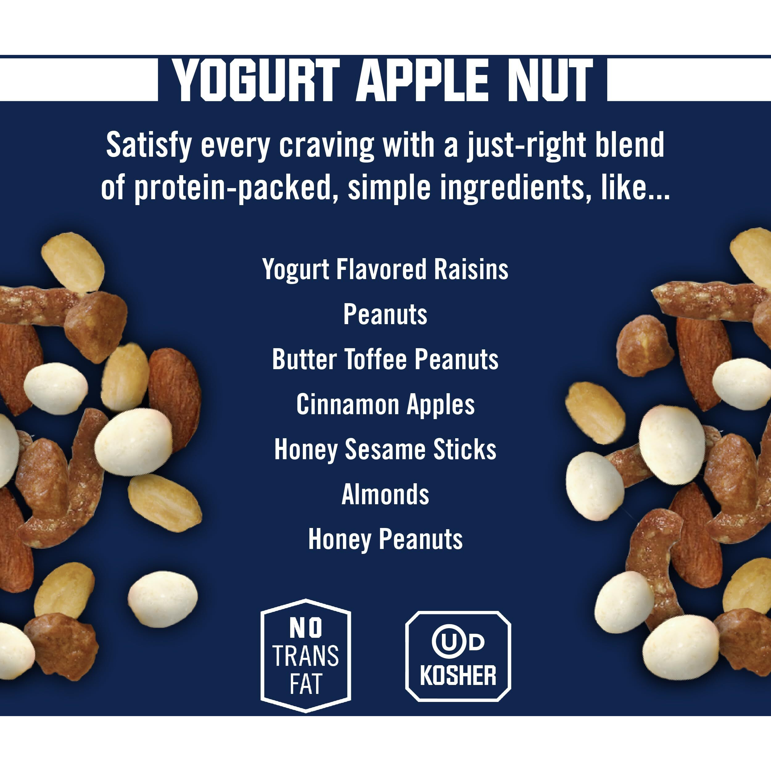 Kars Nuts Yogurt Apple Nut Trail Mix, 1.5 Oz Individual Snack Packs - Bulk Pack Of 72, Gluten-Free Snacks