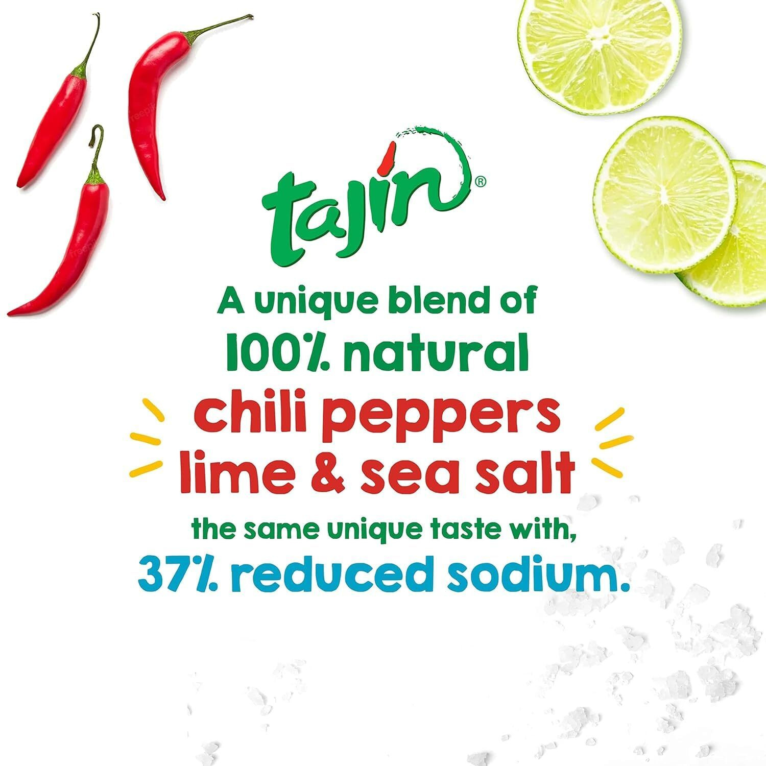Taj  N Cl  Sico Reduced Sodium Seasoning 5 Oz (Pack Of 24)