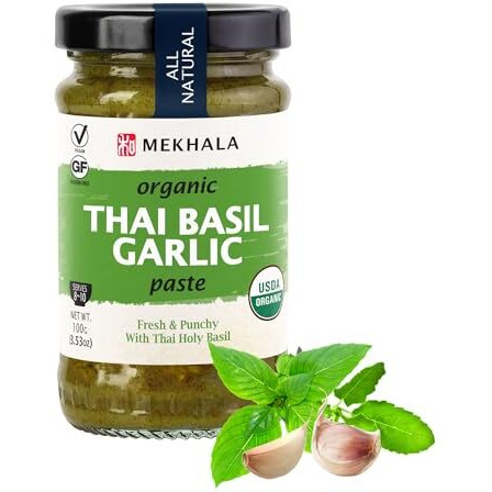 Mekhala Organic Gluten-Free Thai Basil Garlic