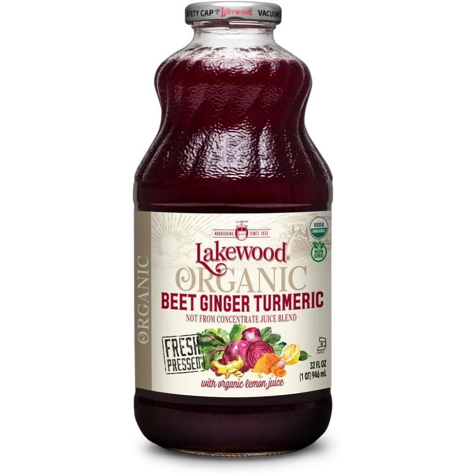 Lakewood Organic Beet Ginger Turmeric Juice, 32 Fz