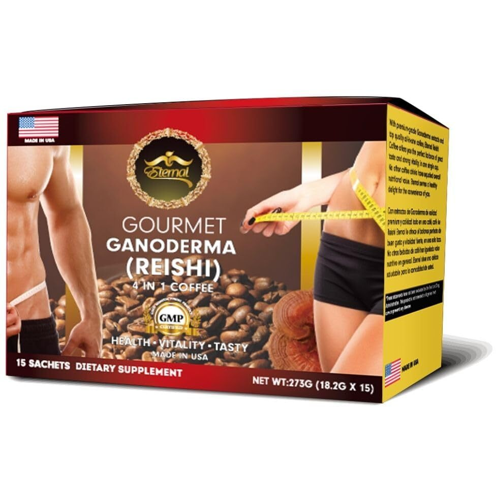 Eternal Spirit Beauty Asian Latte Coffee Singles - Indulge In Instant Luxury With Individual Packets For Quick And Velvety Bliss (15 Sachets - 0.64 Oz Each)