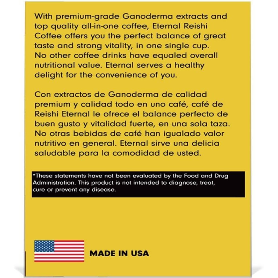 Eternal Spirit Beauty Asian Latte Coffee Singles - Indulge In Instant Luxury With Individual Packets For Quick And Velvety Bliss (15 Sachets - 0.64 Oz Each)