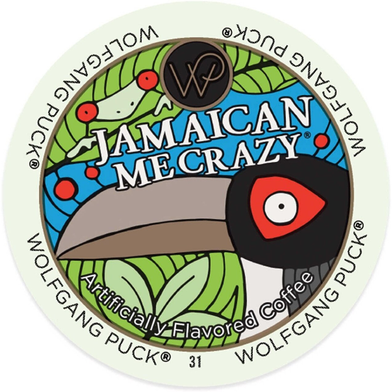 Wolfgang Puck Jamaican Me Crazy 24 Single Serve Cups (Pack Of 4), Compatible With All Keurig K-Cup Brewers, Including Keurig 2.0, 24 Count (Pack Of 4)