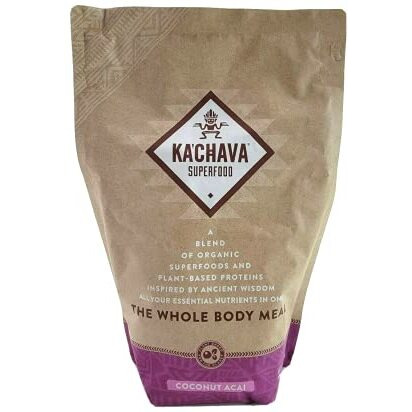 Kachava Kaachava Meal Replacement Shake - A Blend Of Organic Superfoods And Plant-Based Protein - The Ultimate All-In-One Whole Body Meal 15 Meals Per Bag (Coconut Acai) 1