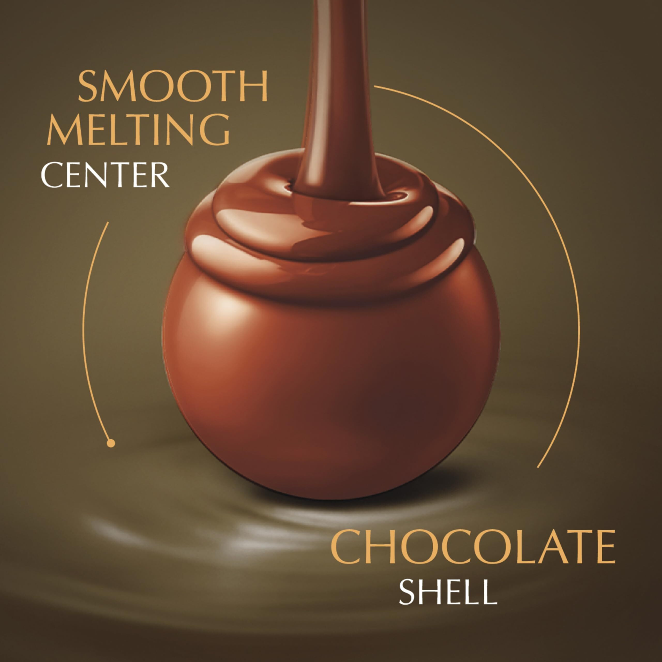 Lindt Lindor Assorted Chocolate Truffles, Chocolate Candy With Smooth, Melting Truffle Center, Great For Gift Giving, 5.1 Oz. Bag (6 Pack)