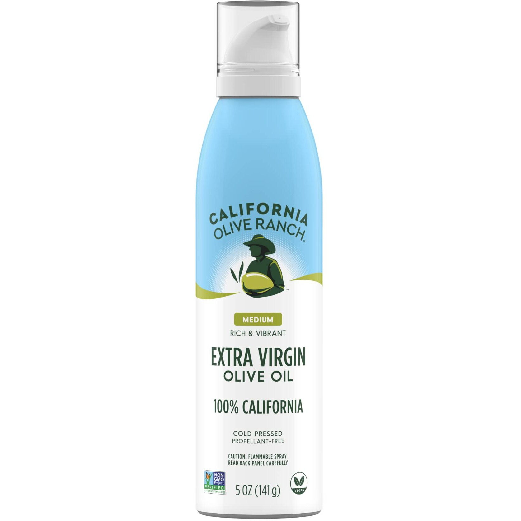 California Olive Ranch, 100% California Extra Virgin Olive Oil Spray, 5 Oz (Pack Of 2)