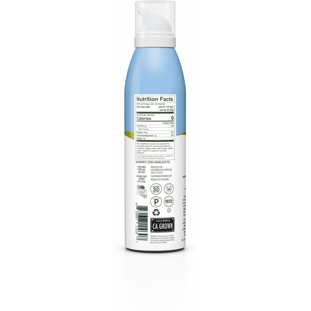 California Olive Ranch, 100% California Extra Virgin Olive Oil Spray, 5 Oz (Pack Of 2)