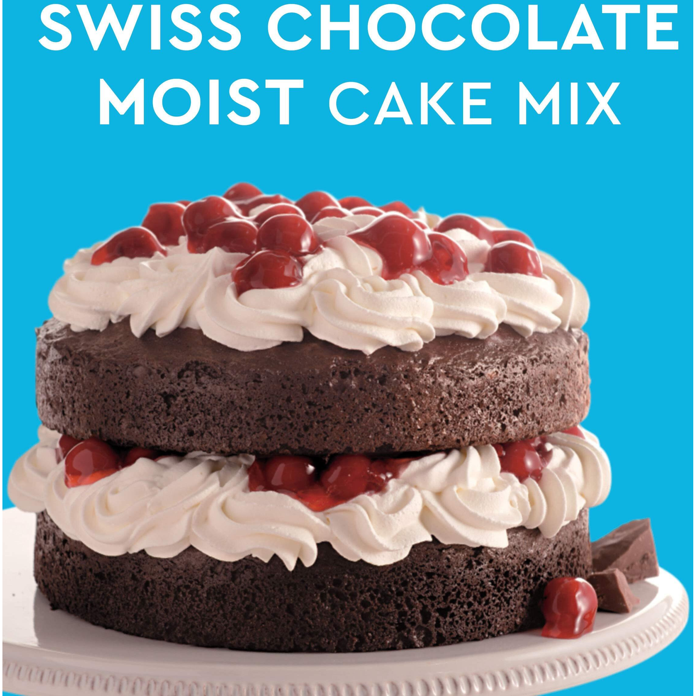 Duncan Hines Signature Perfectly Moist Swiss Chocolate Cake Mix 15.25 Ounce