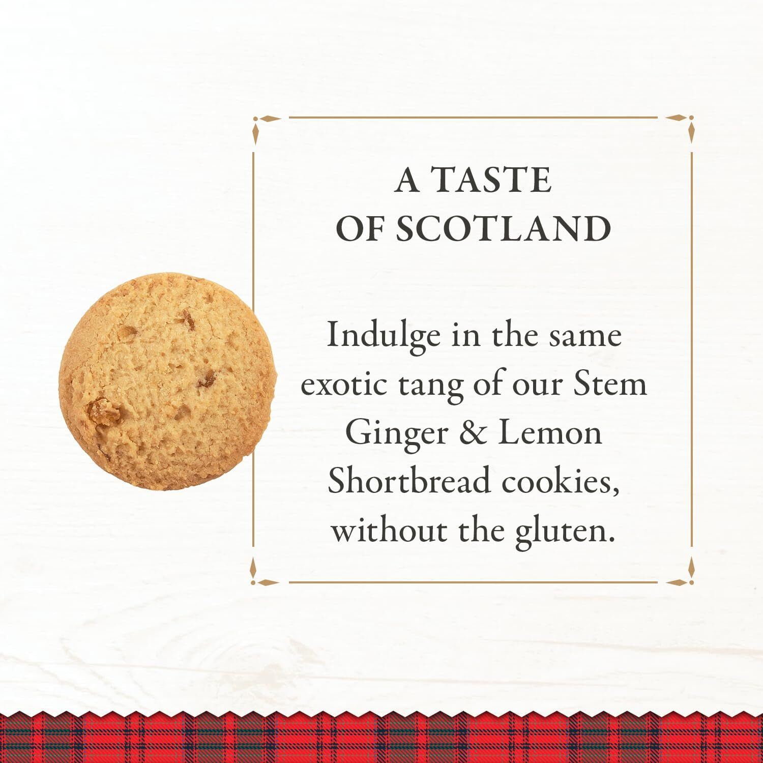 Walker's Shortbread Gluten Free Ginger & Lemon Cookies, All-Butter Shortbread Cookies, 29.4 Oz (Pack Of 6)