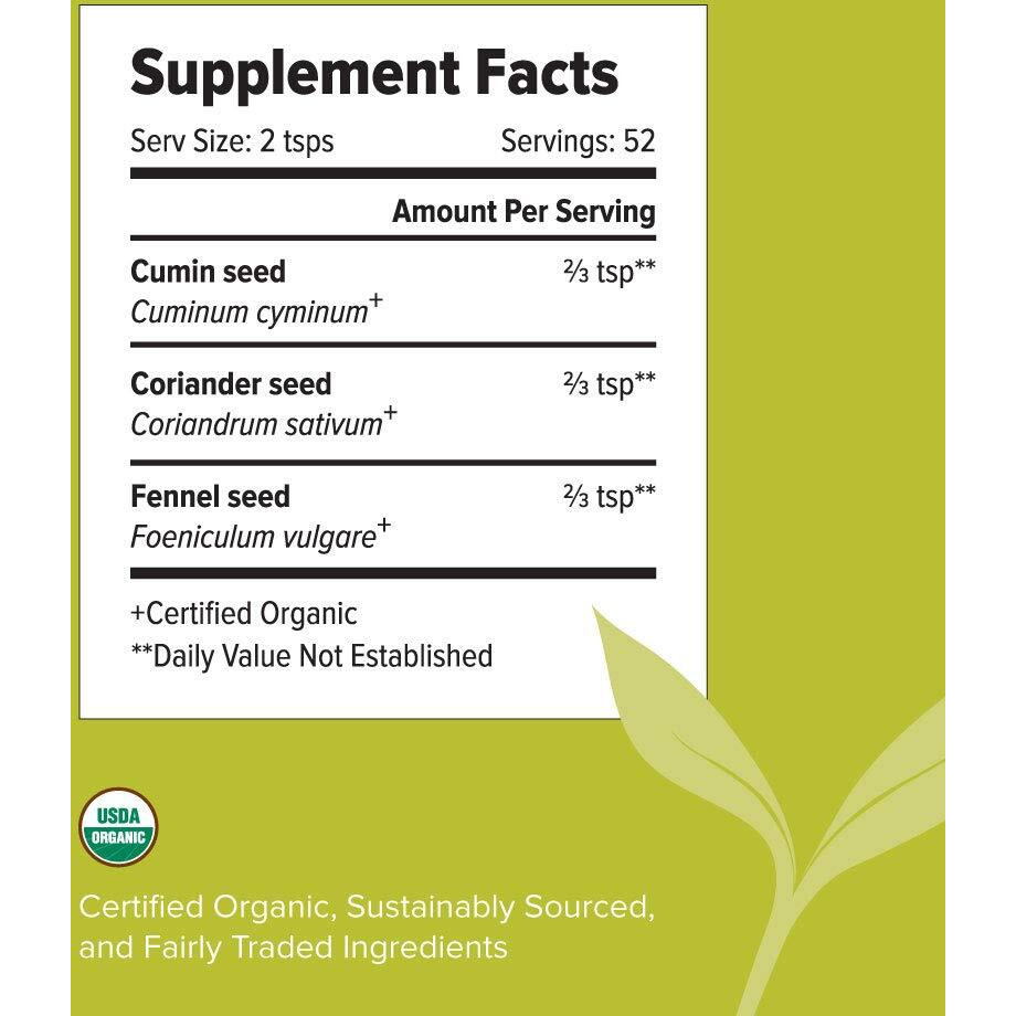 Banyan Botanicals Ccf Tea (Cumin, Coriander, Fennel) - Usda Organic - Digestive Tea To Support Natural Detoxification (1/2 Lb)