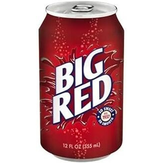 Big Red | Fridge Pack Cans | 12 Fl. Oz (12 Count)