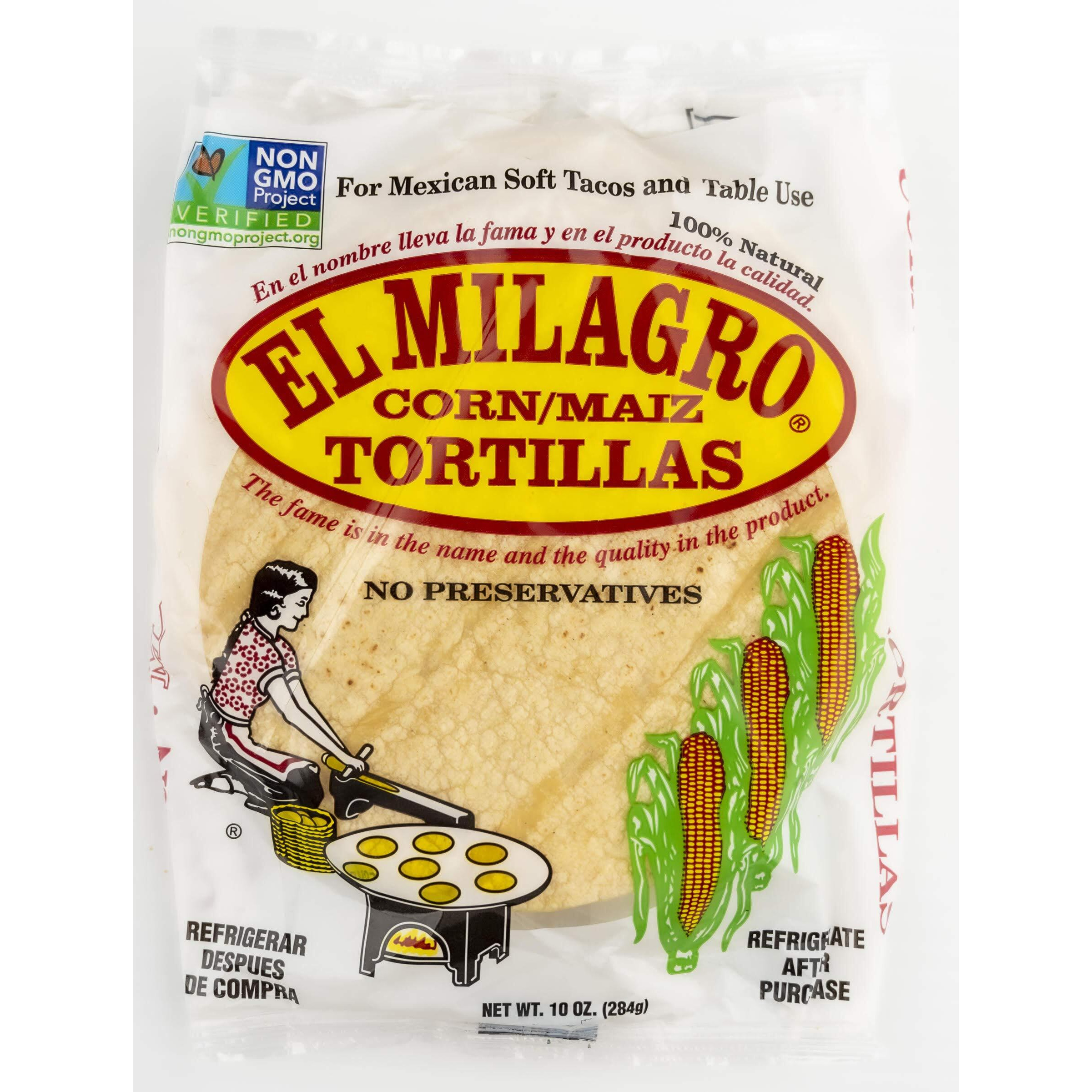 El Milagro Corn Tortillas (24 Packs) Tortillas De Maiz Chicago