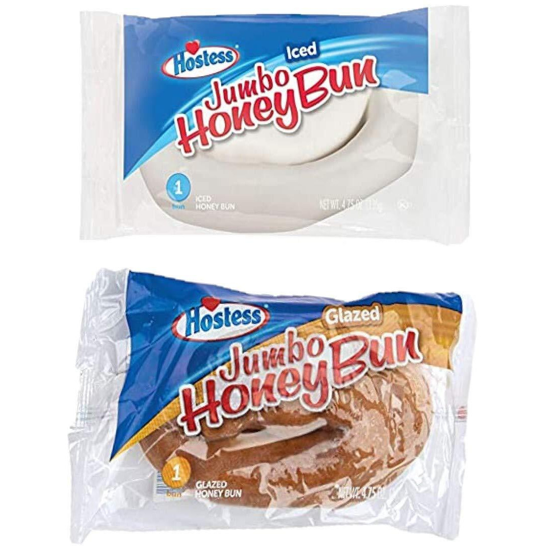 Hostess Variety Pack | Honey Buns, Coffee Cake, Donettes, Cakes, And Danish | 12 Packs
