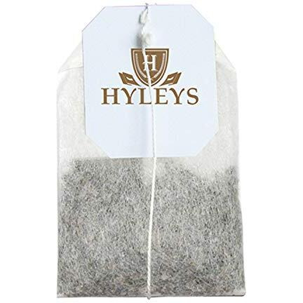 Hyleys Detox Tea For Cleanse - Black Tea With Ginger, Honey & Cinnamon - 25 Tea Bags (1 Pack) - Supports Digestion, Detox & Bloating Relief (12 Pack - 300 Tea Bags Total)