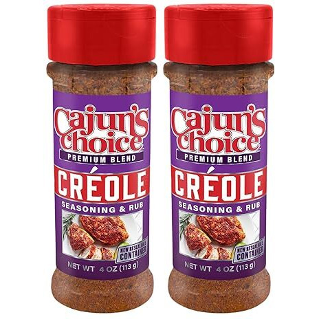 Cajuns Choice Creole Seasoning 3.8 Oz (2 Pack)