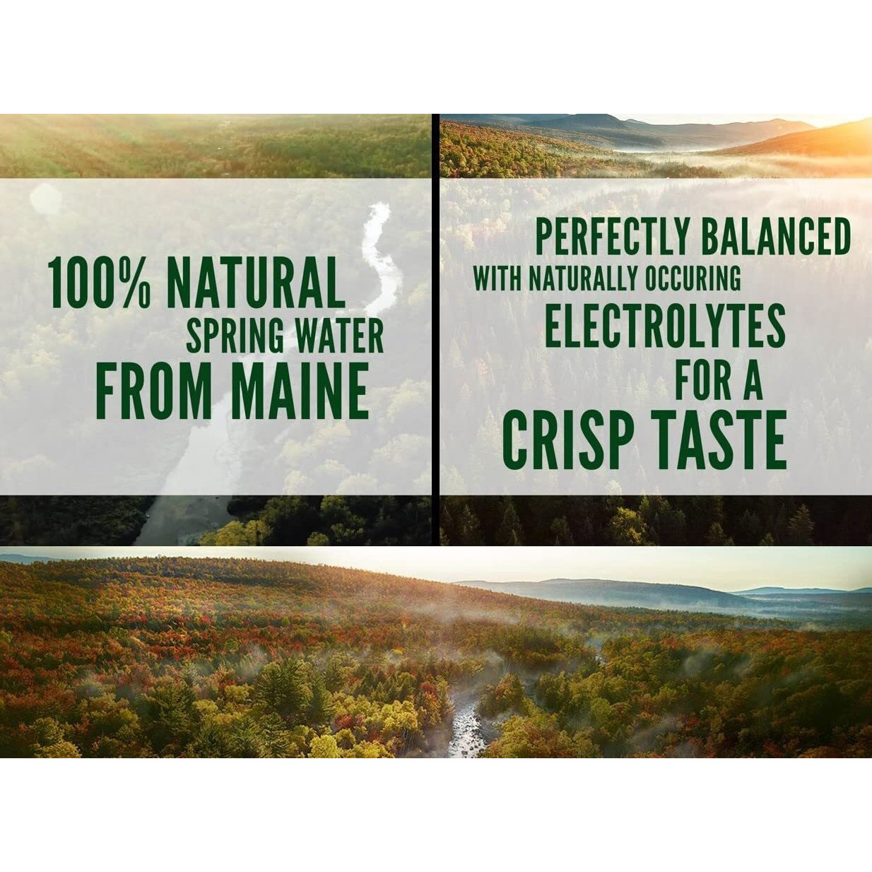 Poland Spring Water Bottles 24 Pack - Bottled Water, Small Water Bottles, Mini Water Bottle, Poland Spring 8 Oz Bottled Water 24 Pack, 8 Oz Water Bottles Drinking Water - Spring Water Bottles 24 Pack