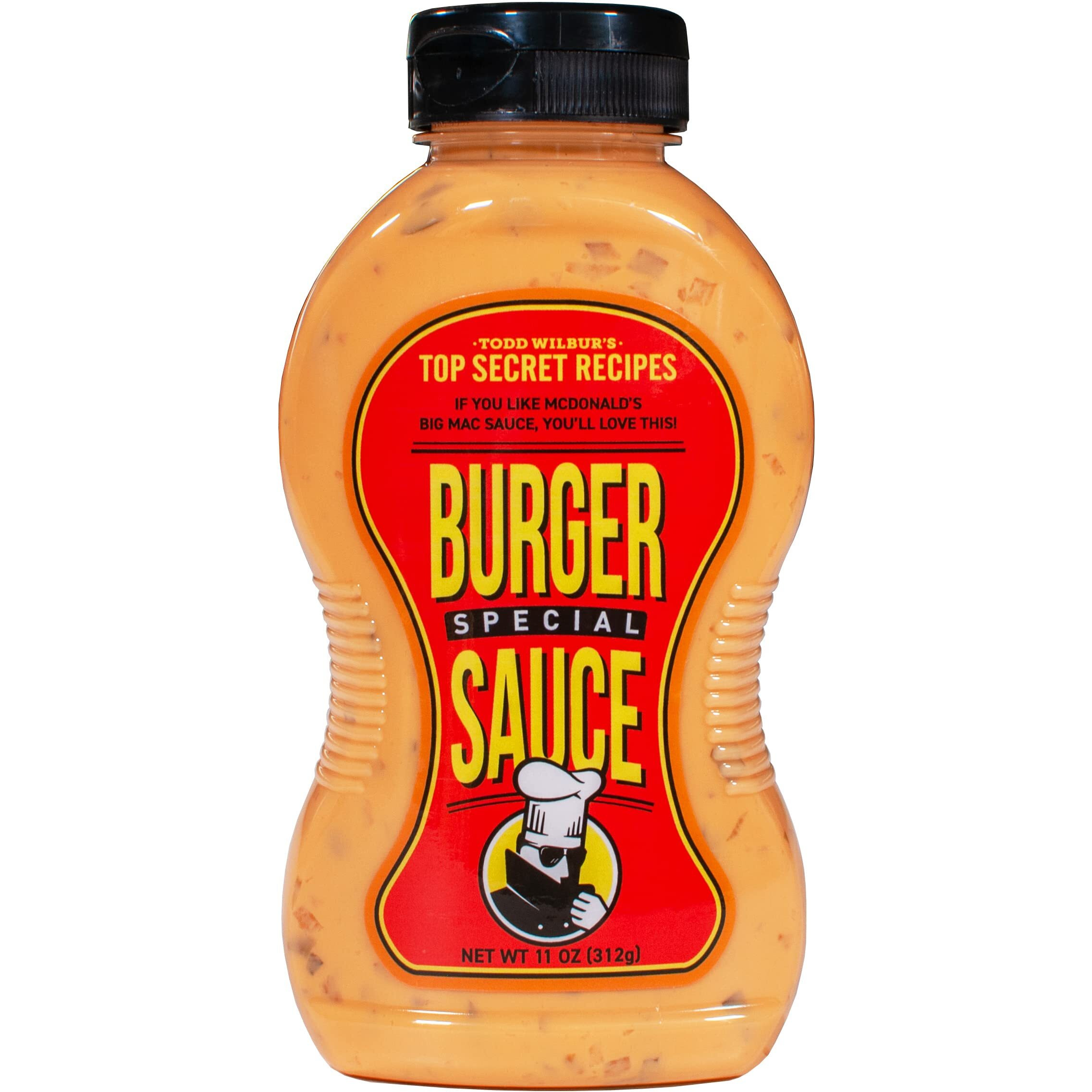 Todd Wilbur's Top Secret Recipes Special Burger Sauce (Like Big Mac Sauce) - For Burgers, Sandwiches & Wraps - Msg & Gluten-Free, 11 Oz