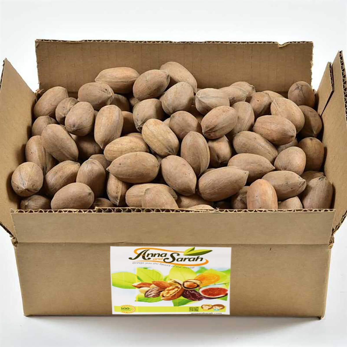 Anna And Sarah Premium Georgian Raw Fresh Pecans In Shell (9 Lbs In Box)