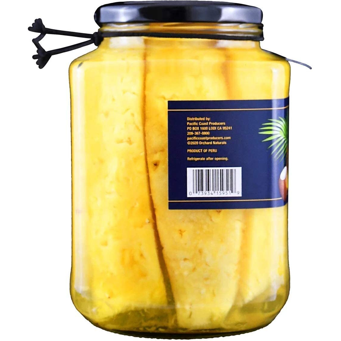 Orchard Naturals Pineapple Spears In Light Syrup With Coconut Water (42 Ounce)