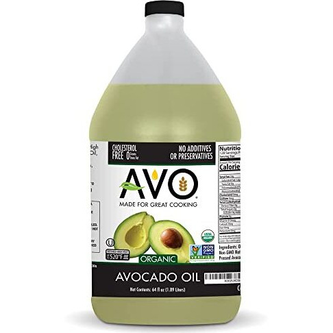 Avo Organic 100% Avocado Oil Frying, Baking, Non-Stick Saut