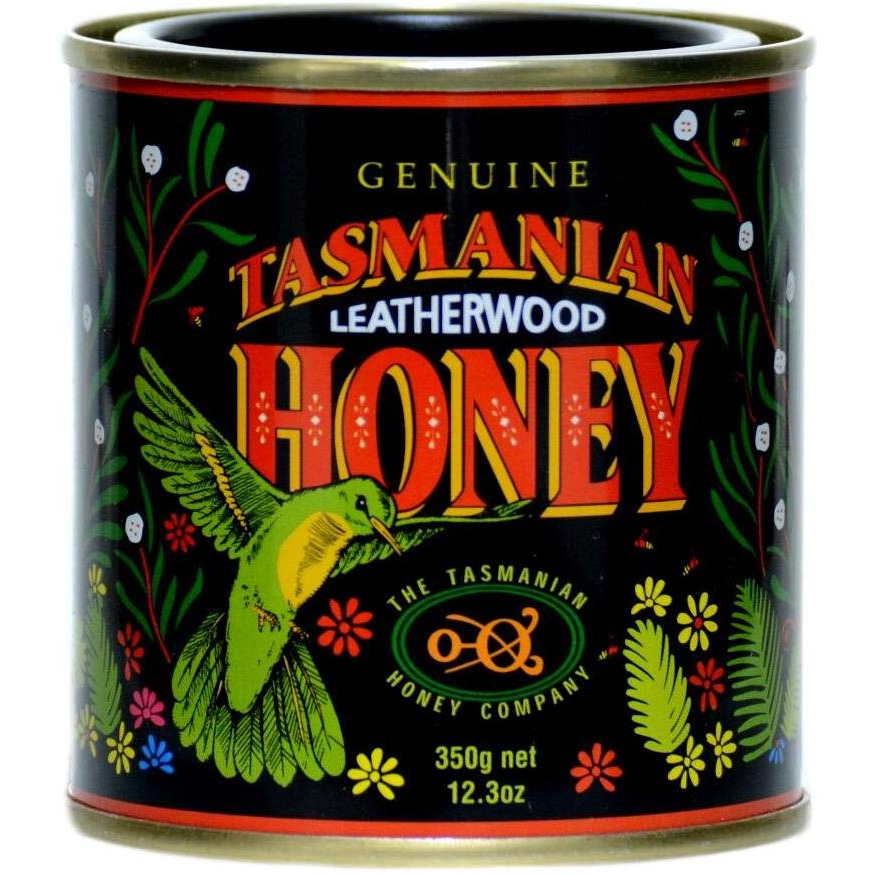 Genuine Tasmanian Leatherwood Honey Raw Unheated Unfiltered And Hand-Crafted - 12.3 Oz