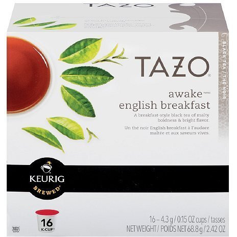 Tazo Awake English Breakfast Tea Keurig K-Cups, 16 Count [Pack Of 3]