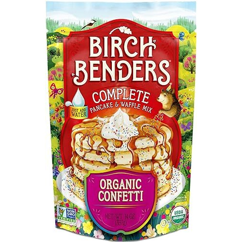 Birch Benders Organic Confetti Pancake & Waffle Mix, 14 Oz