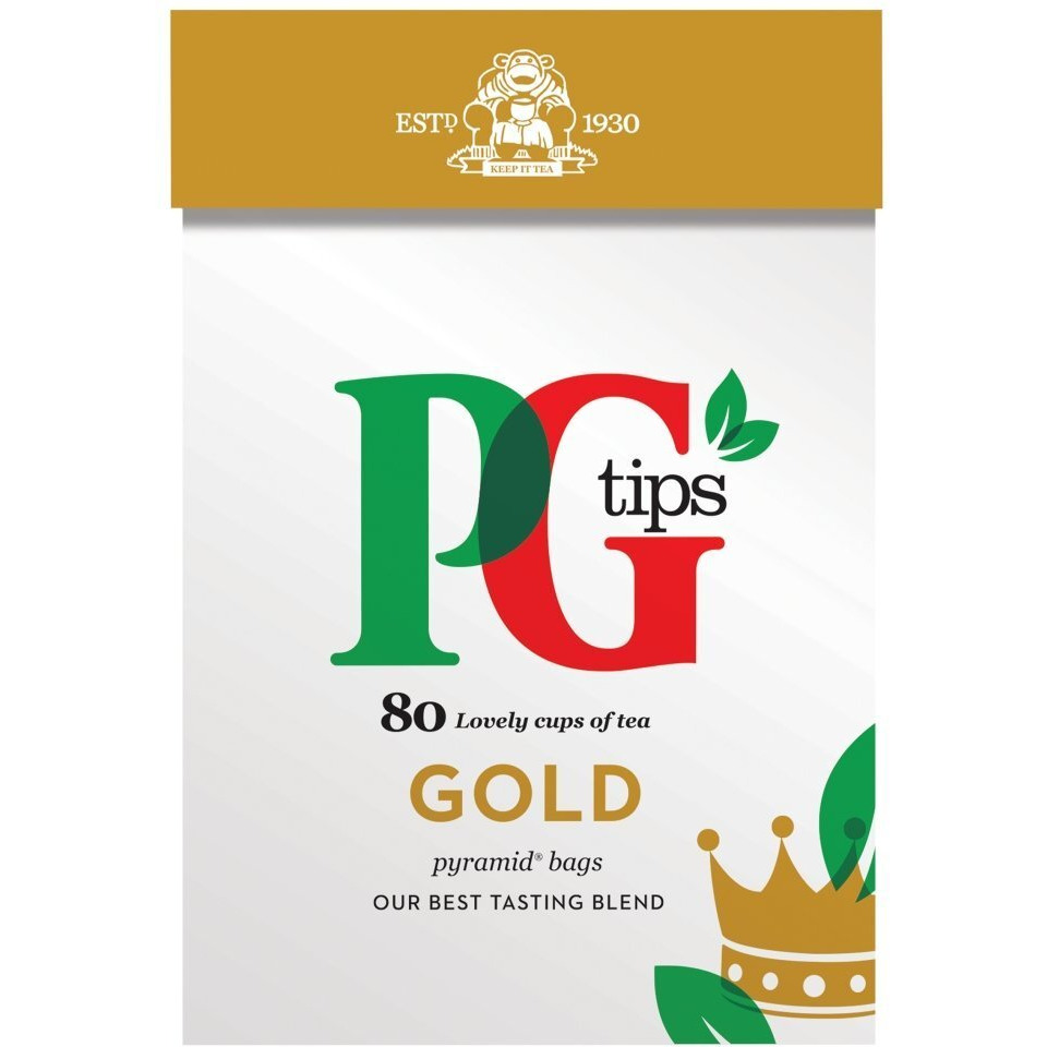 Pg Tips Gold Best Tasting Blend (80 Tea Bags)