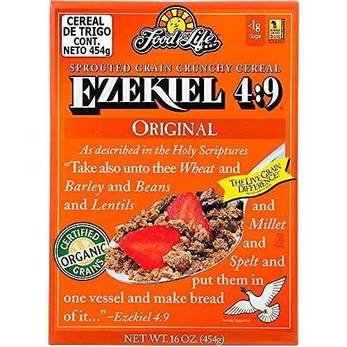 Food For Life, Ezekiel 49 Organic Sprouted Grain Cereal, Original, 16 Oz