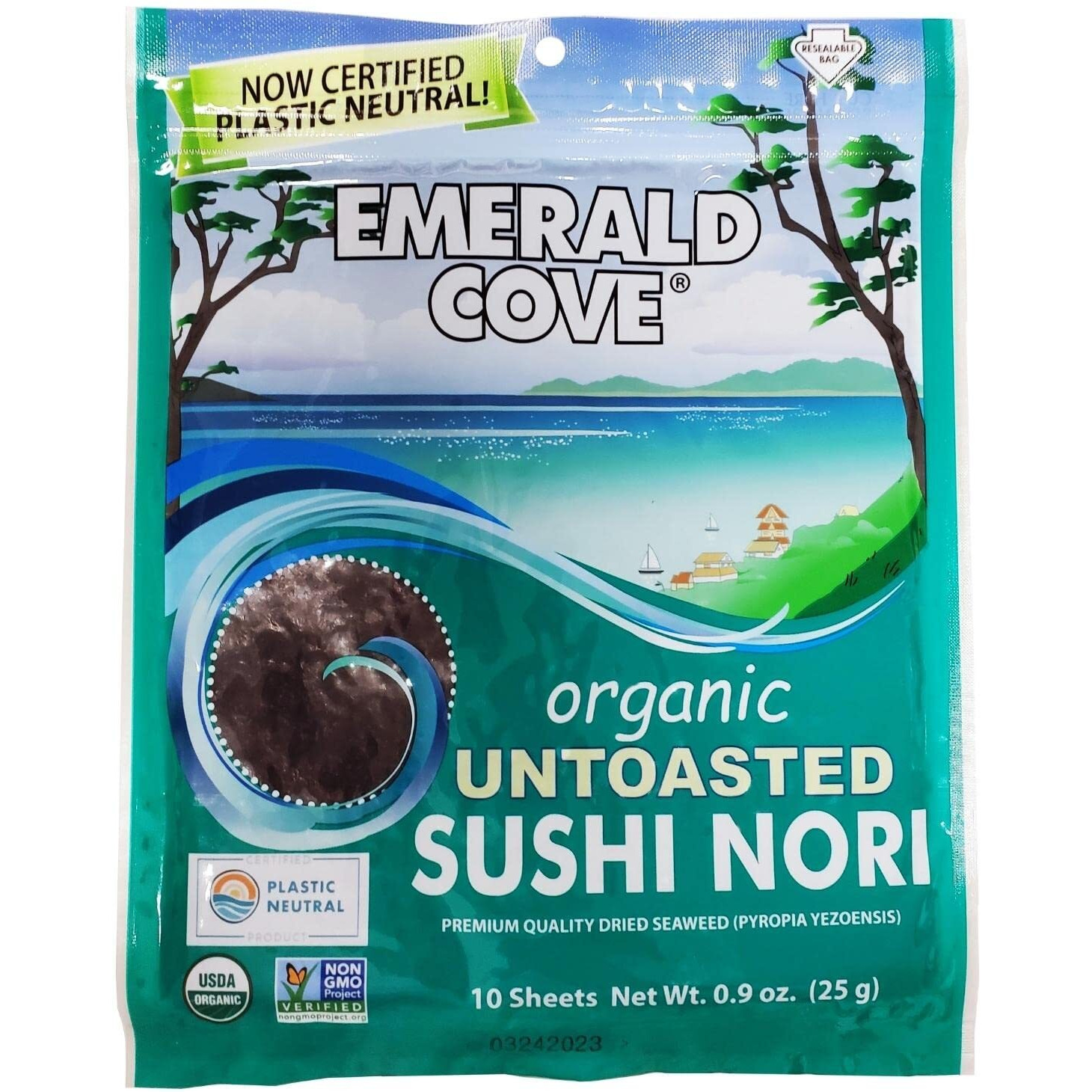 Emerald Cove Organic Nori Sheets, .9 Oz