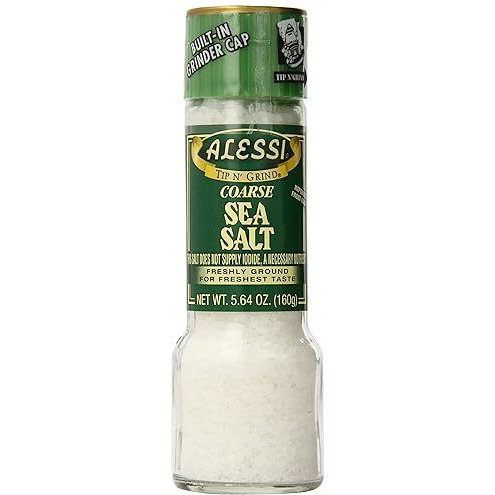 Alessi Grinder Sea Salt, 5.64-Ounce (Pack Of 6)