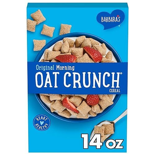 Barbara's, Non-Gmo Cereal, Morning Oat Crunch, 14 Oz (Packaging May Vary)