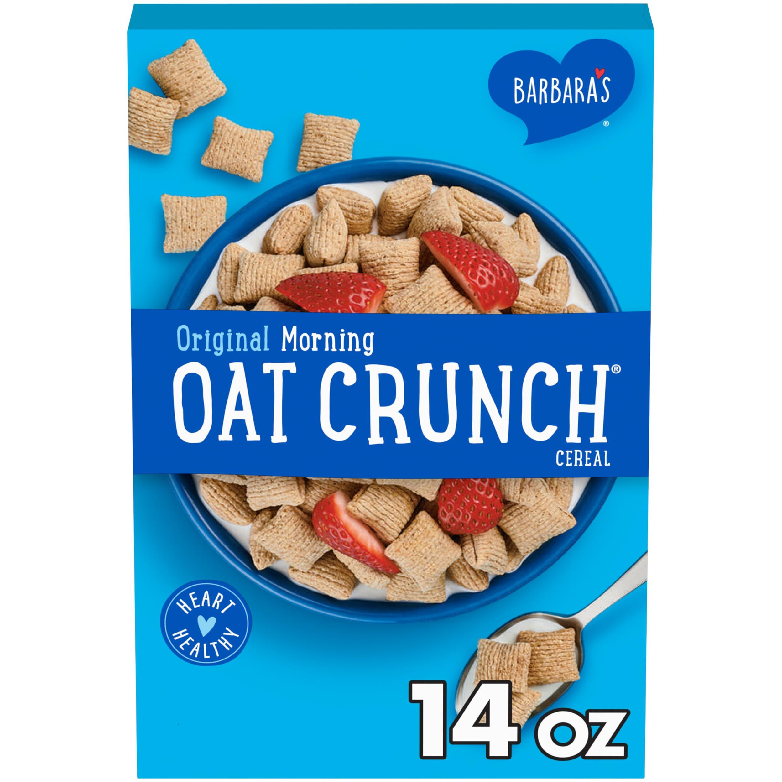 Barbara's, Non-Gmo Cereal, Morning Oat Crunch, 14 Oz (Packaging May Vary)
