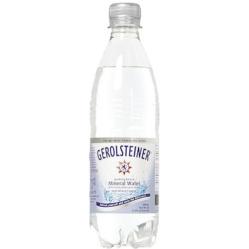 Gerolsteiner Sparkling Mineral Water,16.9 Fl Oz (Pack Of 6)