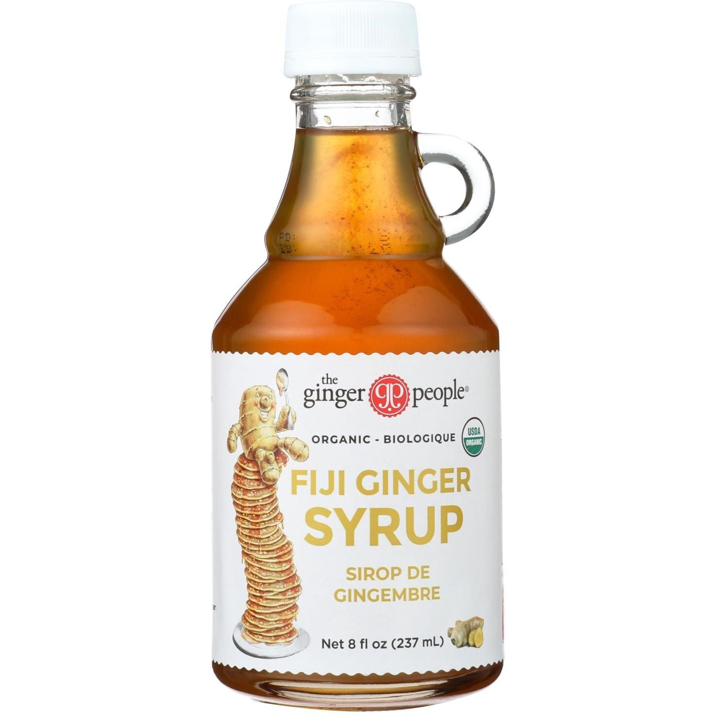 The Ginger People Organic Ginger Syrup - Case Of 12 - 8 Fz(D0102H5Najj)