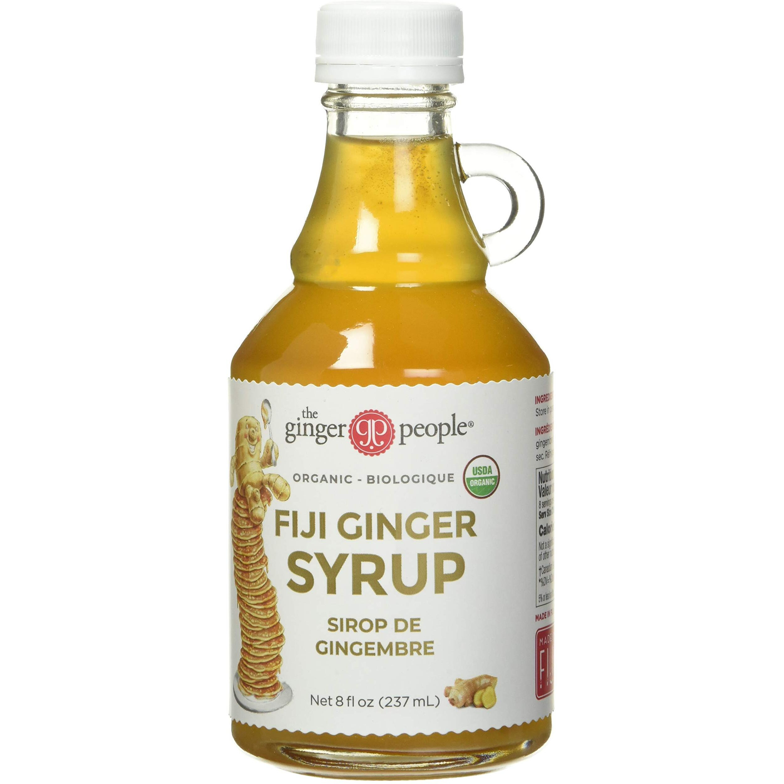 The Ginger People Organic Ginger Syrup - Case Of 12 - 8 Fz(D0102H5Najj)
