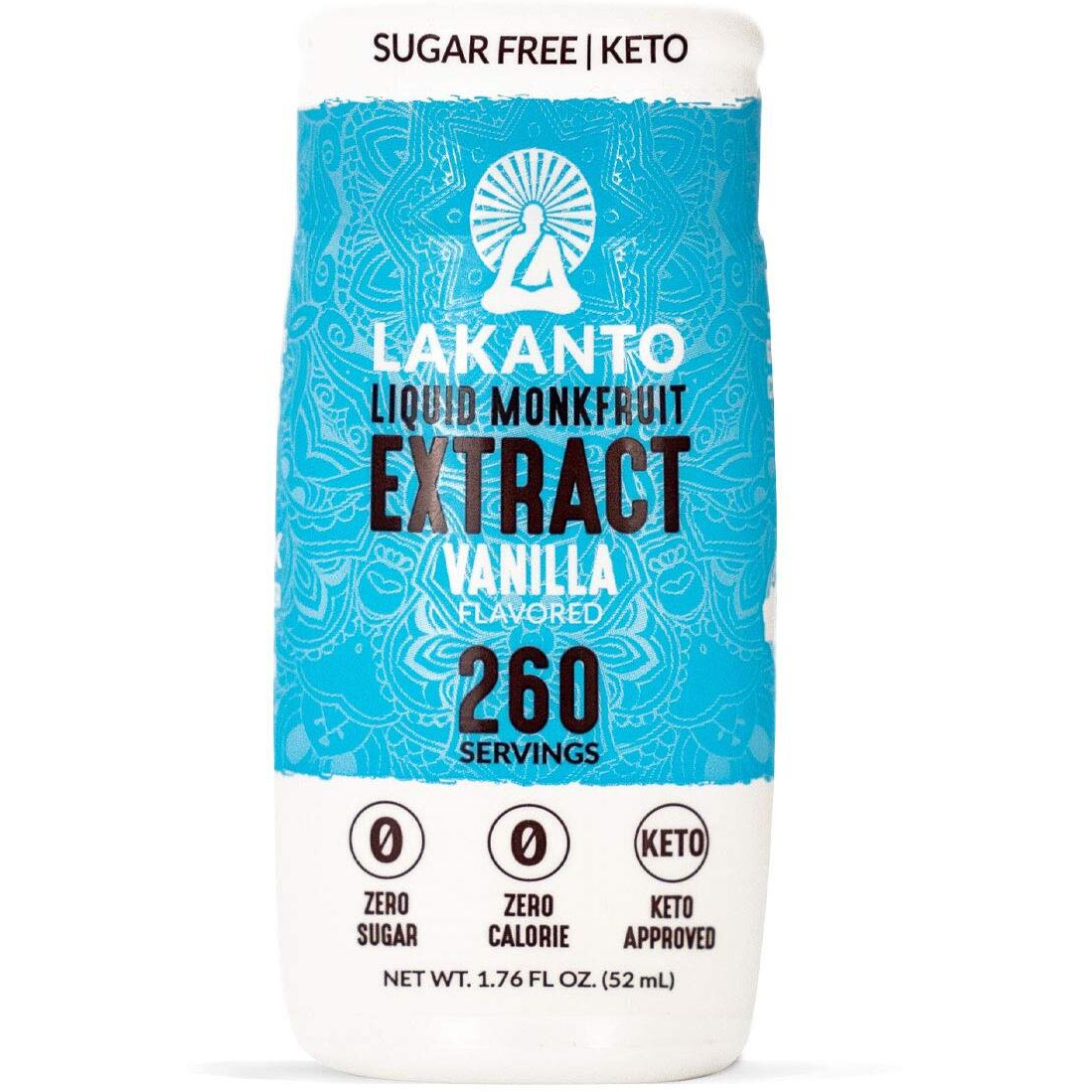 Lakanto - Swtnr Liquid Monkfruit Vanilla - Case Of 6 - 176 Fz(D0102H5Nnf6)